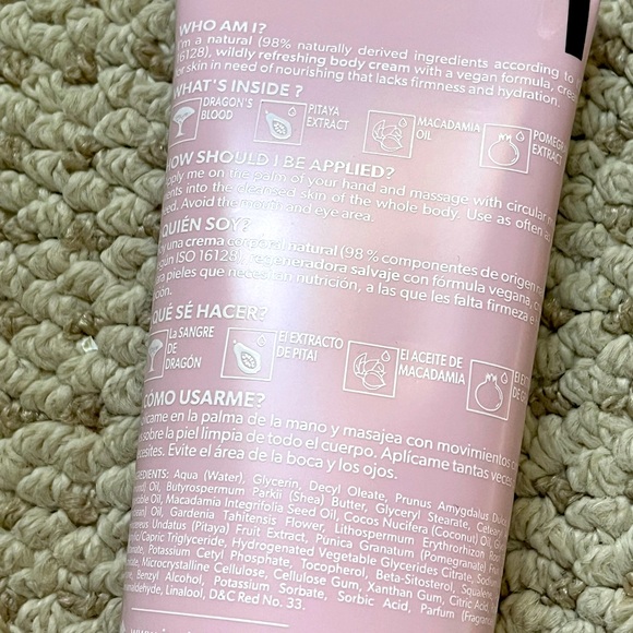 NEW BodyBoom Skincare Wildly Refreshing 6.8 oz 200ml Sweet and Fruity Body Cream - Picture 4 of 5